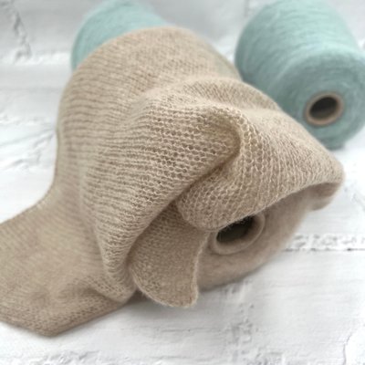 Бежевий Кашемір Brunello Cucinelli; NUOVO BABYCAM CASHMERE; КАШЕМІР2361 NUOVO BABYCAM CASHMERE фото